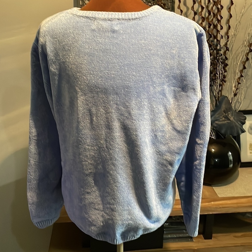 Alfred Dunner Blue Size 1X Sweater - Picture 4 of 6